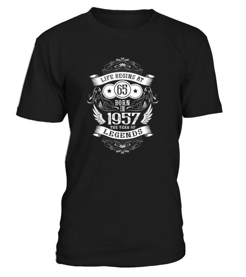 65th Birthday Gifts 1957 Vintage Birthday Saying T-Shirt Unisex