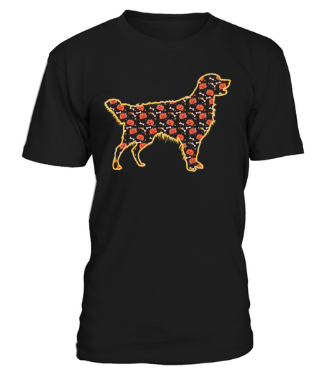 Golden Retriever Bulldog Dog Gift for Halloween T-Shirt Unisex
