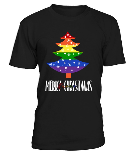 Merry Queer Christmas - LGBTQI Gay Pride T-Shirt Unisex