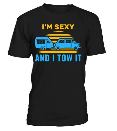 Sexy Vintage Towing Trailer Camp T-Shirt Unisex