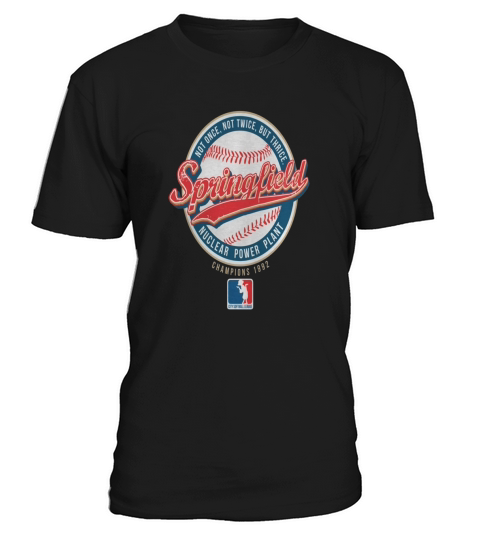 springfield nuclear power plant softball T-Shirt Unisex