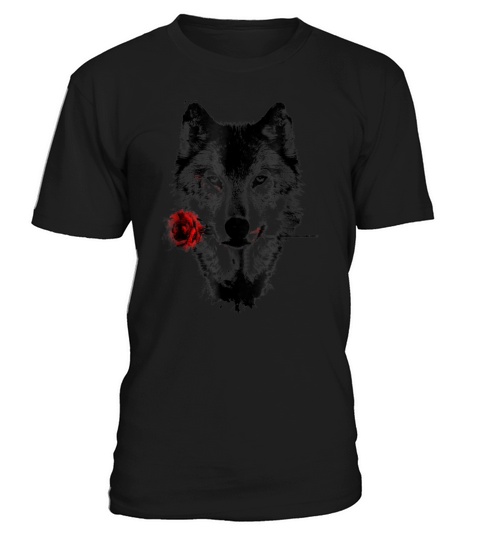 Wolf Rose T-Shirt Unisex