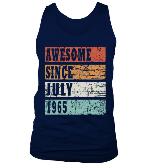 1965 july vintage birthday Tank Top Unisex