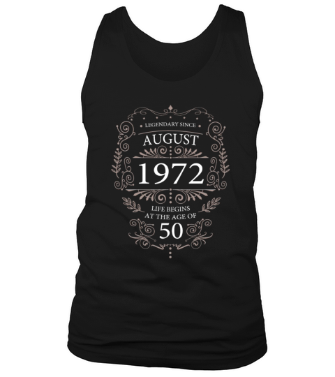 60th Birthday Gift Ideas Born in 1972 Sayings Tank Top Unisex