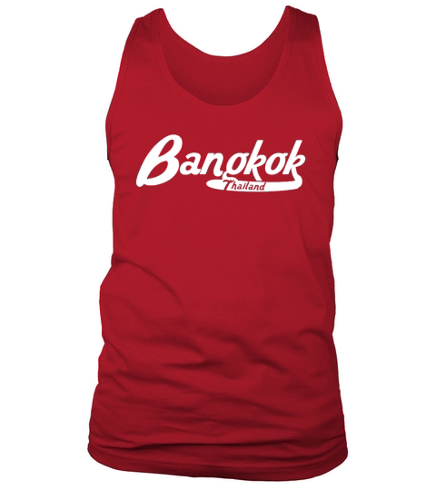 Bangkok Thailand Vintage Logo TShirt Tank Top Unisex