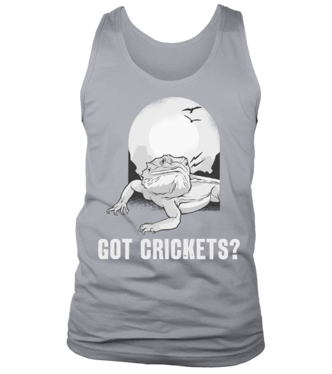 Bearded Dragon Got Crickets Funny Pet Lizard Lover Tank Top Unisex