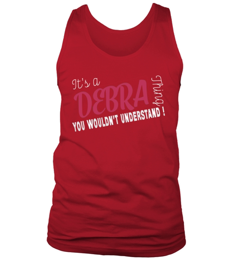 Debra Its Debra Thing  TeeForDebra Tank Top Unisex