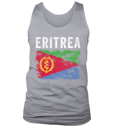 Eritrea Flag Distressed - Eritrean Flag Tank Top Unisex