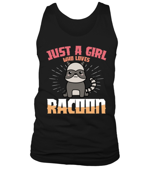 Funny Racoon Raccoon Animal Trash Fun Lovers Tank Top Unisex
