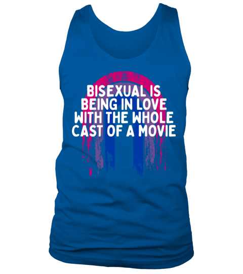 In Love with the Whole Cast Bisexual LGBTQ Bi Tank Top Unisex