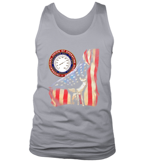 International Union of Operating Engineers American flag shirt Tank Top Unisex