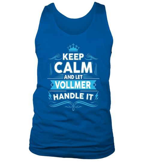 Keep calm VOLLMER, VOLLMER tshirt Tank Top Unisex