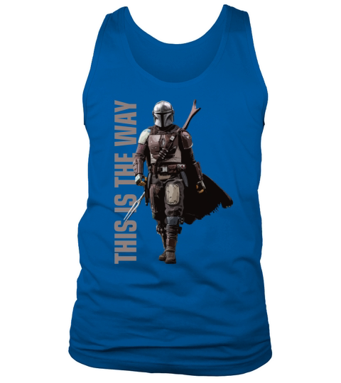Mandalorian art  this is the way Tank Top Unisex