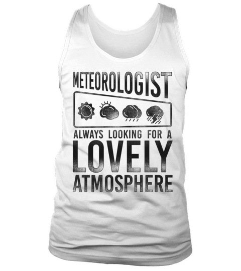 Meteorologist Weather Forecast Tank Top Unisex
