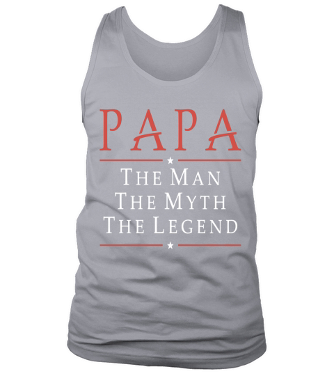 PAPA THE LEGEND Tank Top Unisex
