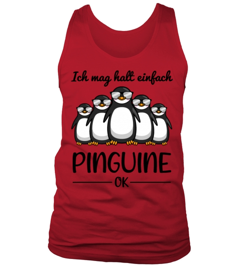 Penguin Lovers Quote Funny Gift Idea Tank Top Unisex