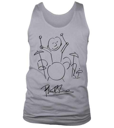 Phil Collins Drummer Tank Top Unisex