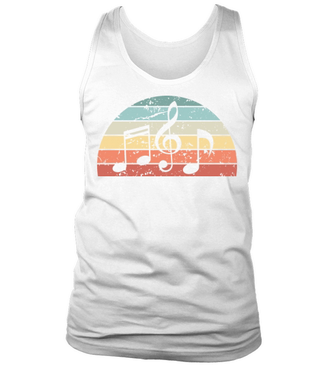 Retro Music Sunset Vintage musician Sunrise Tank Top Unisex