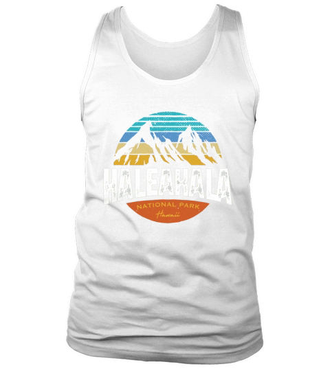 Vintage Haleakala National Park Hawaii Pullover Hoodie Tank Top Unisex