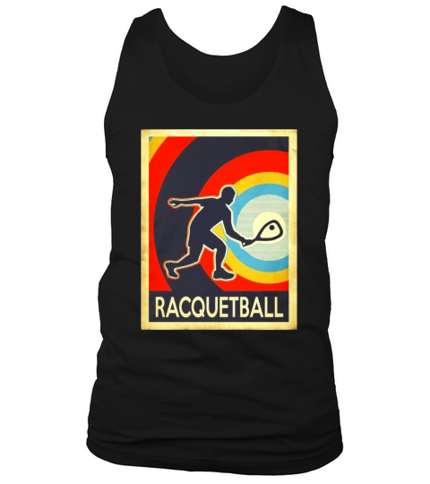 Vintage racquetball Tshirt Tank Top Unisex