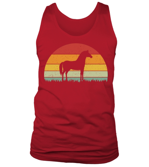 Vintage Retro Horse Vintage Horse Tank Top Unisex