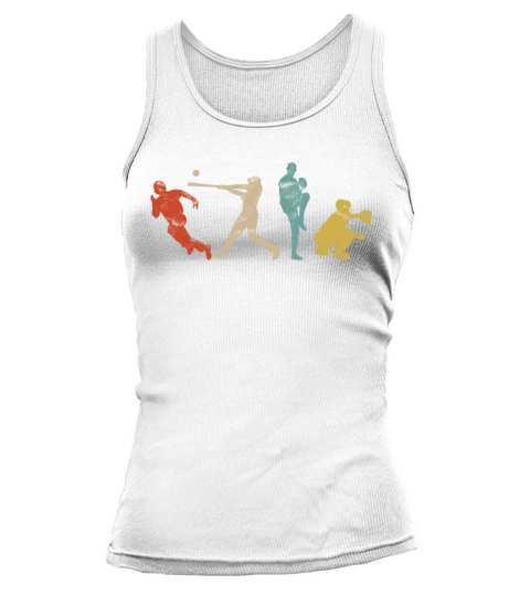 Baseball Fan Retro Vintage Tank top Woman