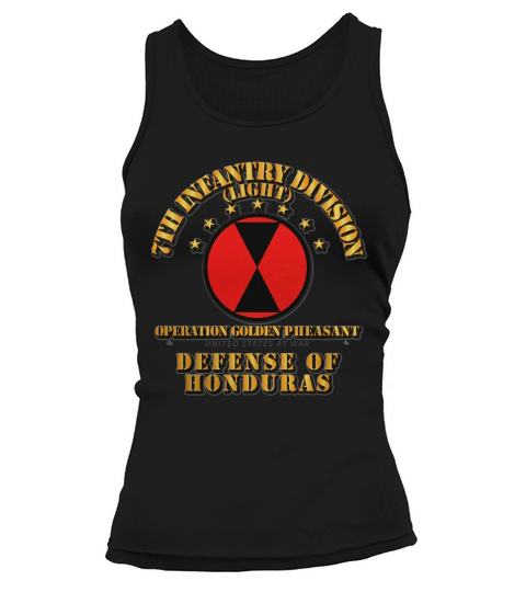 Golden Phesant - 7th Infantry Division Tank top Woman