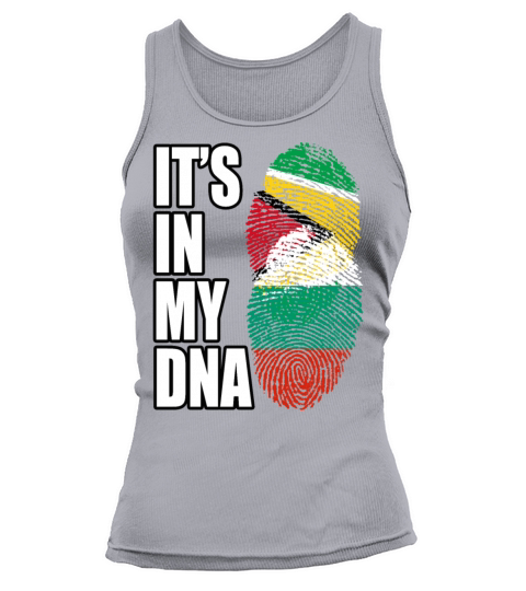 Guyanese And Bulgarian Mix Heritage DNA Flag Tank top Woman