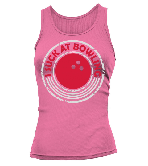 I suck at bowling Tank top Woman
