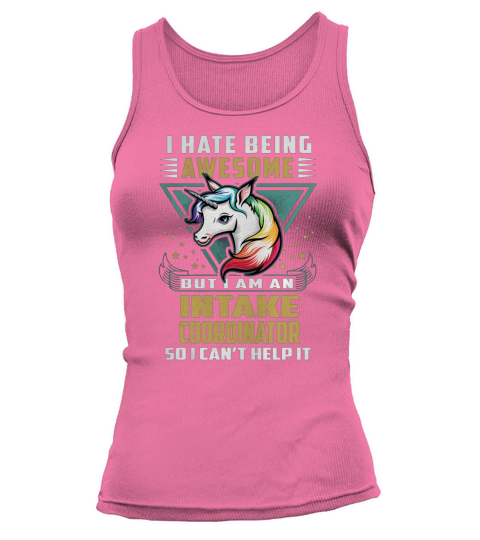 INTAKE COORDINATOR Job Unicorn Tank top Woman