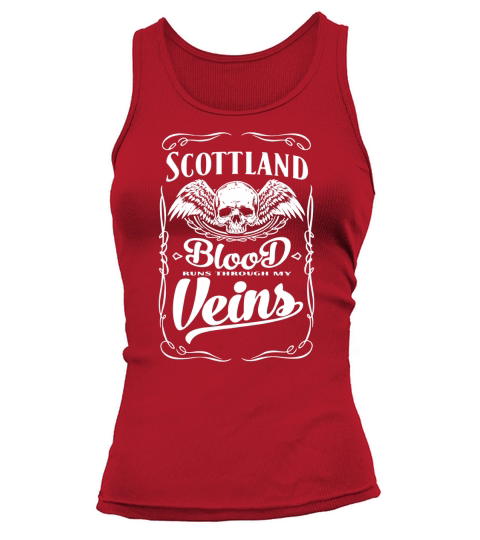 Its Great To Be Scottland Tshirt Tank top Woman
