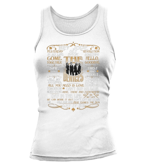 Limited Editon! Must have shirt for The Beatles Fans Tank top Woman