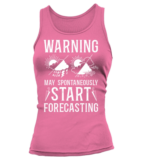 Meteorologist Weather Forecast Tank top Woman