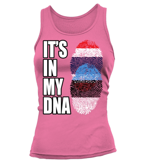 Thai And Estonian Vintage Heritage DNA Flag Tank top Woman