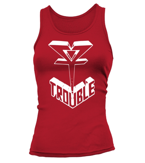 Trouble Band Tshirt Tank top Woman