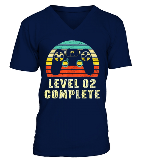 Level 2 Complete Vintage Celebrate 2nd Wedding shirt V-Neck T-shirt