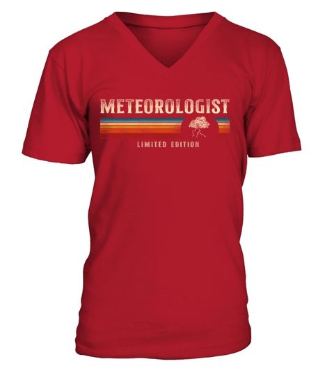 Meteorologist Weather Forecast V-Neck T-shirt