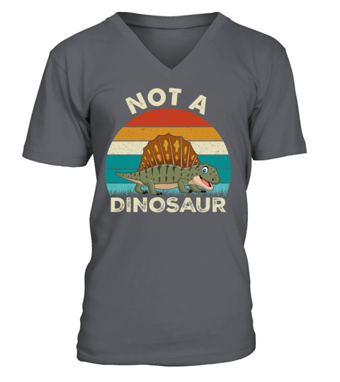 Not a dinosaur(2) V-Neck T-shirt