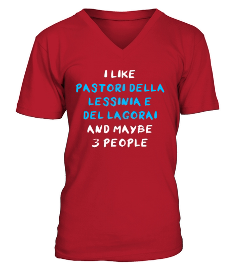 Pastore Della Lessinia E Del Lagorai Funny V-Neck T-shirt