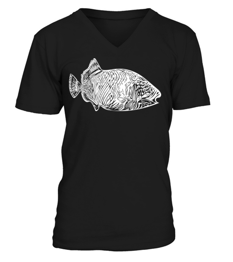 Triggerfish Vintage Style V-Neck T-shirt