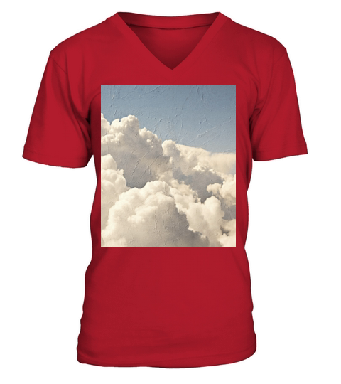 Vintage Cloud Aesthetic Dreamcore V-Neck T-shirt