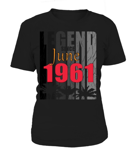 1961 vintage born in June gift Women's T-Shirt