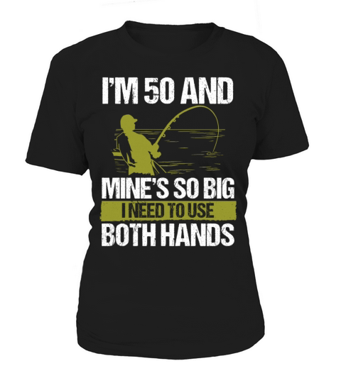 50 Year Old Fisher Funny 50th Birthday for Fishing Women's T-Shirt