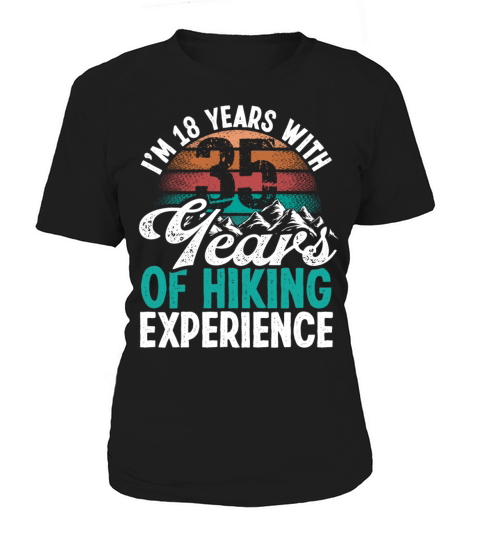 53 Years Old Hiking Mountains Vintage 53 Birthday Women's T-Shirt
