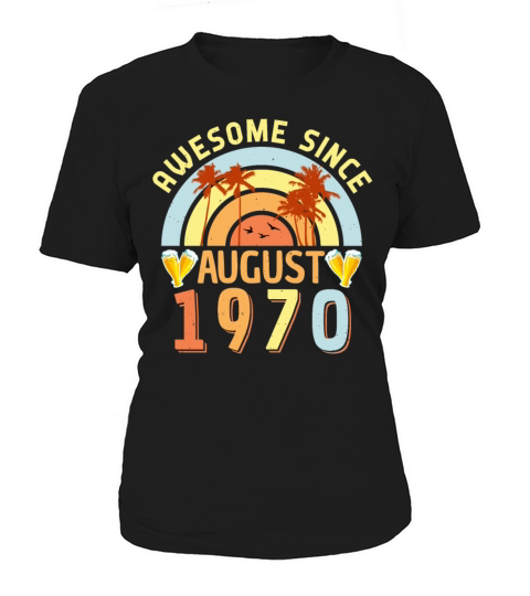 August 1970 Vintage Women's T-Shirt