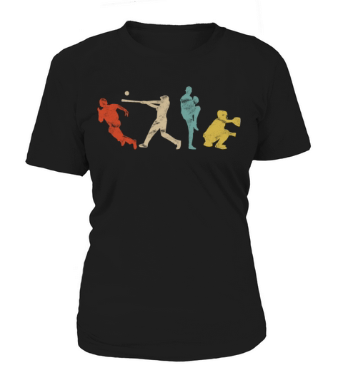 Baseball Fan Retro Vintage Women's T-Shirt