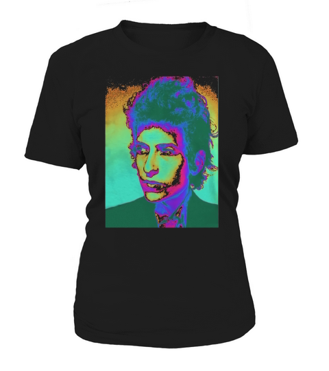 Bob Dylan Psychedelic Women's T-Shirt