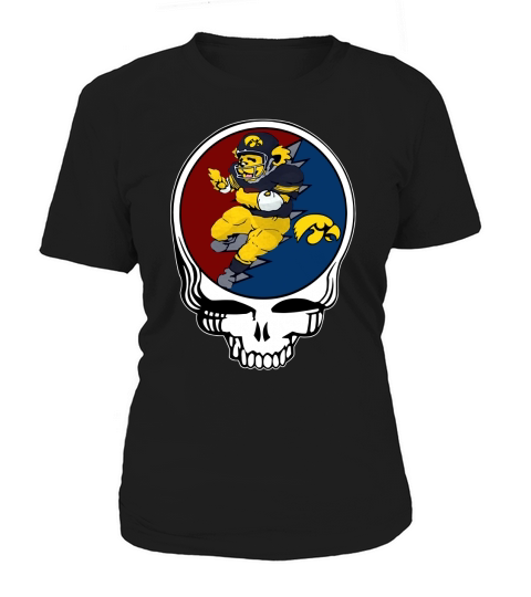 GratefulDead Iowa Hawkeyes Women's T-Shirt