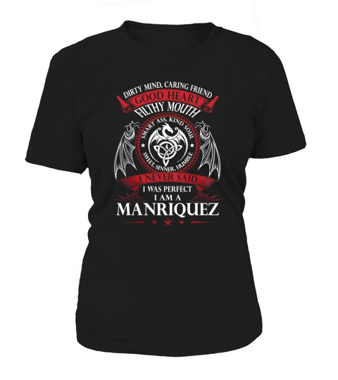 MANRIQUEZ Good Heart Name Shirts Women's T-Shirt