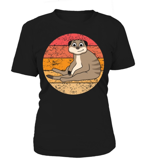 Meerkat Lovers Retro Gift Funny Animals Women's T-Shirt